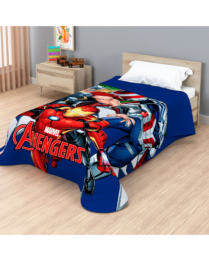 Colcha Bouti Verano Infantil Avengers oficial