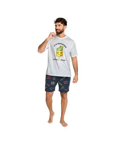 Pijama Hombre Algodón Helado Verano MuyDemi a precio barato