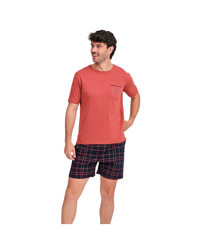 Pijama Interlock Hombre Verano Don Algodón a precio barato