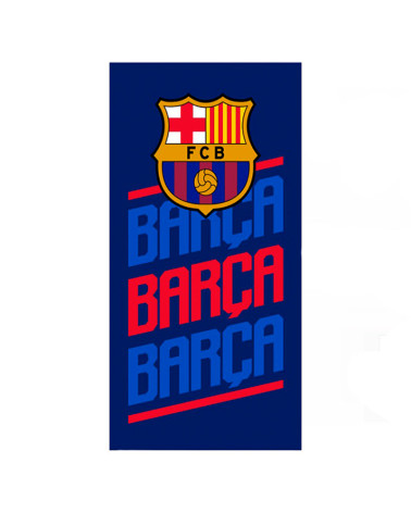 Toalla Oficial Microfibra Futbol Club Barcelona