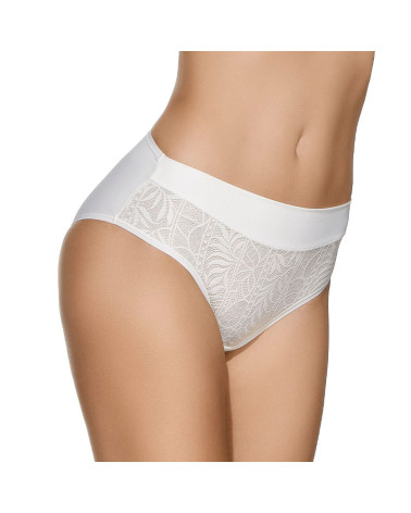 Braga talle alto encaje floral cómoda mujer