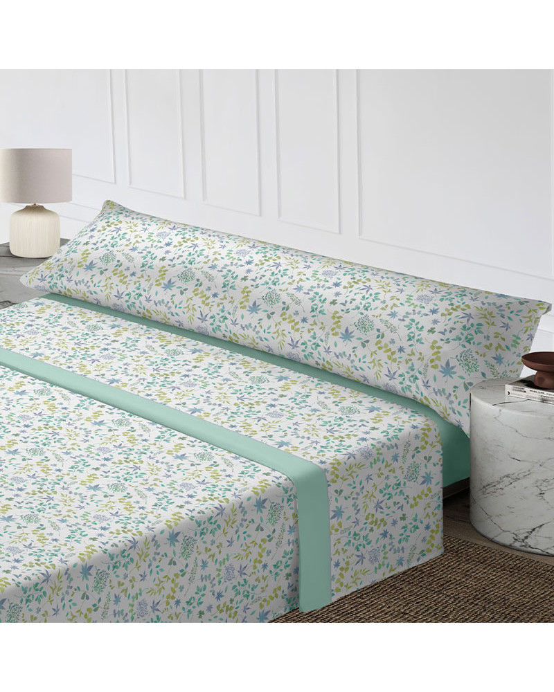 Juego sábanas verano Lucinda 3 piezas estampado Barato
