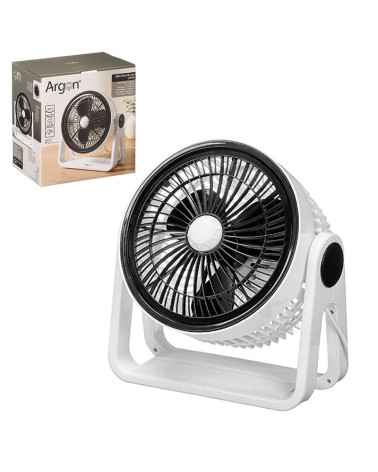 Ventilador Sobremesa Giratorio 35W Silencioso Argón | Rufino Díaz