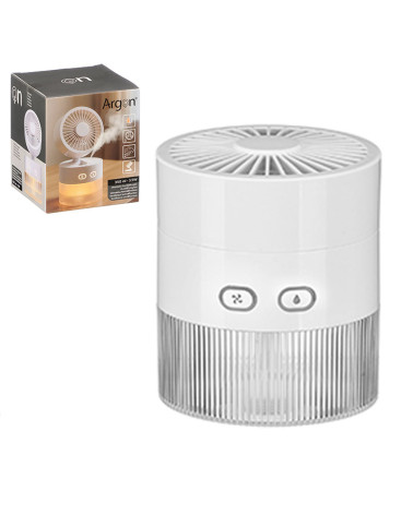 Ventilador Sobremesa con Humidificador 350 ml Argón | Rufino Díaz