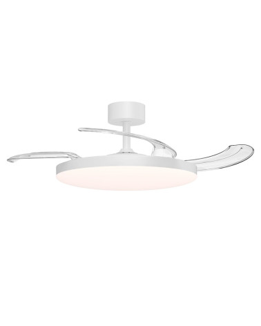 Ventilador Techo LED Aspas Plegables 60W | Rufino Díaz
