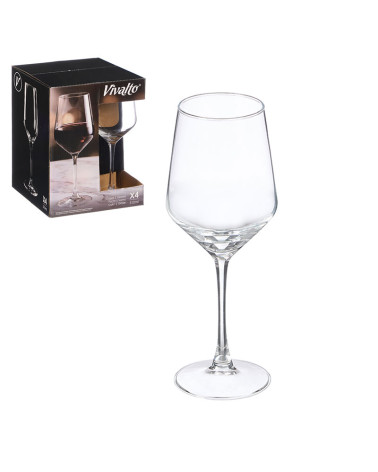 Juego 4 Copas Cónica Cristal 510 Ml | Rufino Díaz
