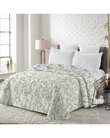 Colcha Bouti Termosellada Estampada Reversible Eva