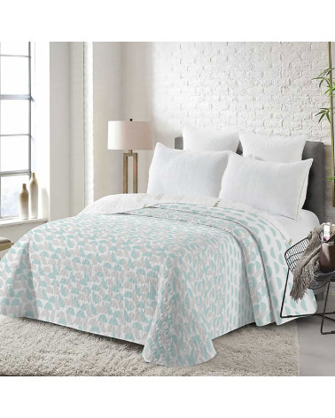 Colcha Bouti Termosellada Estampada Reversible Geli