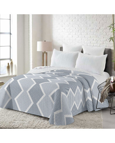 Colcha Bouti Termosellada Estampada Reversible Paula