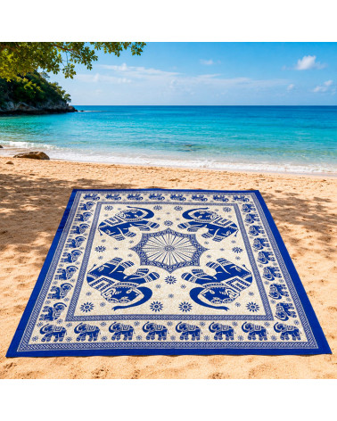 Mandala Pareo Gigante Estampado Elefantes 210x240