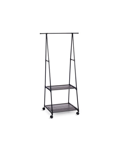 Perchero de Metal con Ruedas Extensible 55-85 cm y 157 cm alto