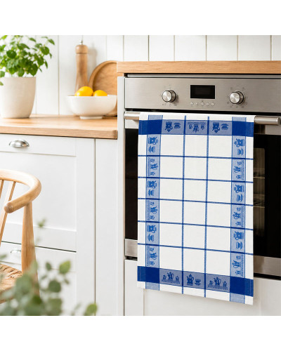 Paño Cocina Sarga Jacquard Algodón  a precio barato