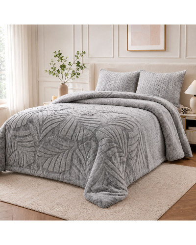 Edredón Invierno Sedalina Jacquard Hojas Sam 690 gr/m2 barato