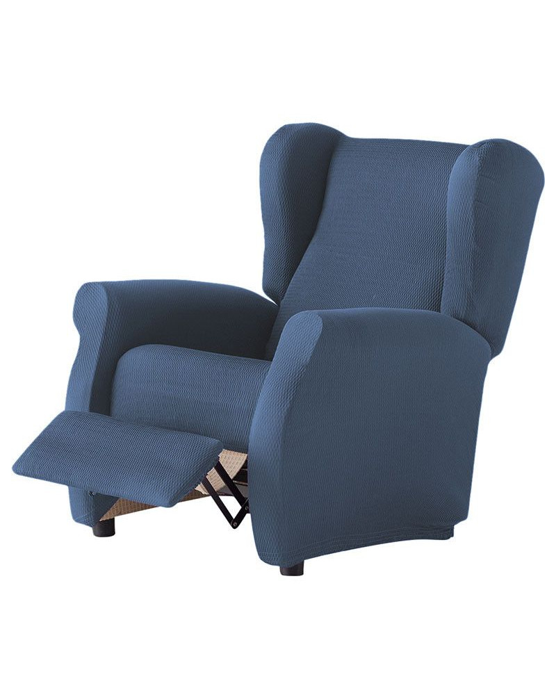 Funda Sofa Denia Ajustable Relax Plazas Relax Color Azul azafata