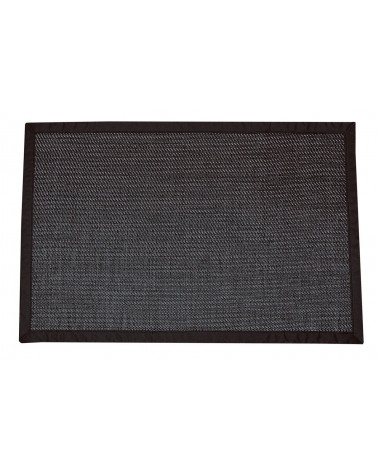 Alfombra Tejido de vinilo Negro