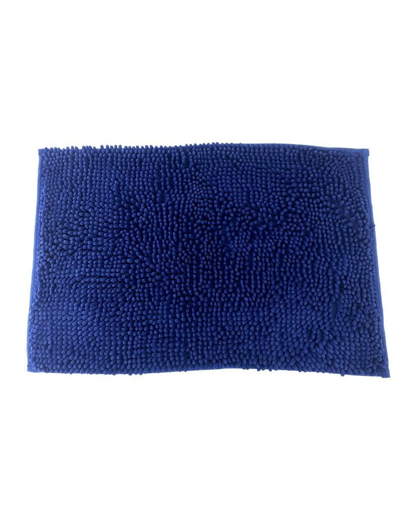 Alfombra barata de baño microfibra valeria absorbente Color Azul