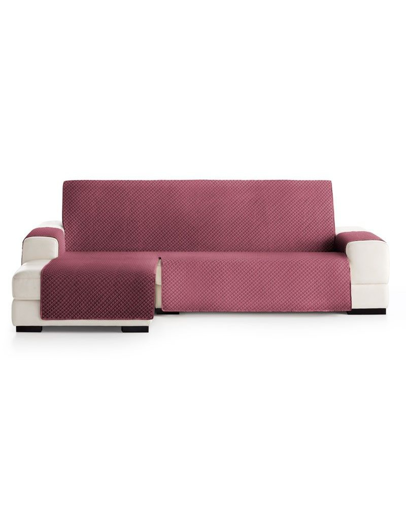 Funda Barata Chaise Longue Acolchada Color Granate Plazas Chaise Longue