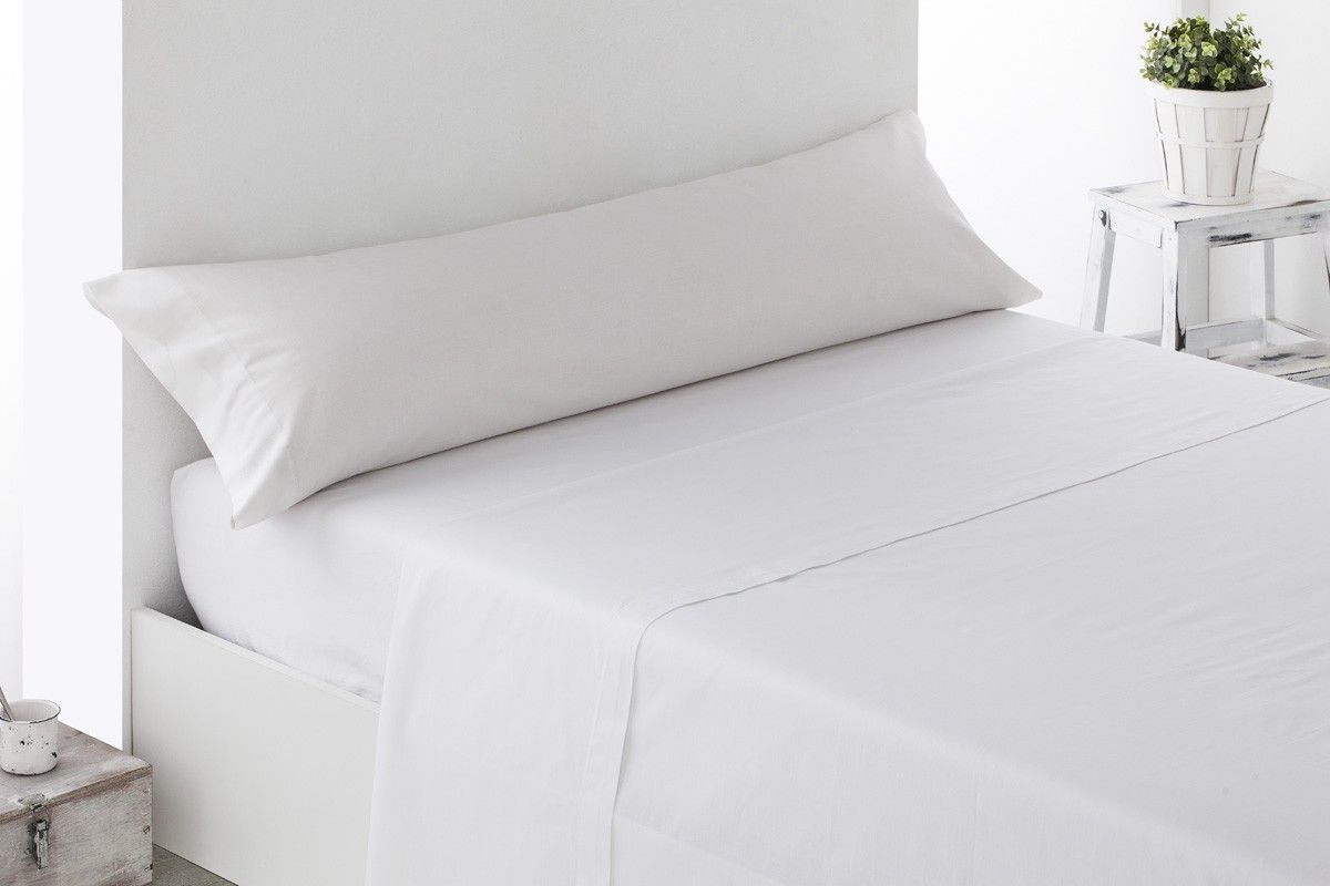 Juego de Sábanas Barato 3 Piezas Blancas Hostelería
