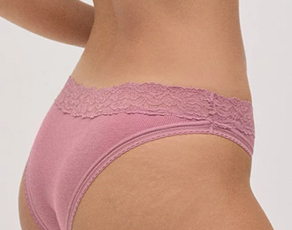 Selección de braguitas y tangas de algodón y lycra que se adaptan perfectamente a tu cuerpo